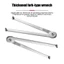 Fol Steel Angle Grinder Nut Cờ lê 150mm Pin Cờ lê Dụng cụ cầm tay đa năng Kích thước 4mm
