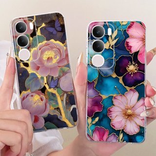 Dành Cho Vivo Y19s Pro Mới Thanh Lịch Họa Tiết Mèo Vỏ Vivo Y19s Y 19S Pro V2419 Ốp Điện Thoại TPU Silicon Mềm