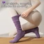 Tất Pilates IAPPORTUNIA, Tất tập Yoga thoáng khí bằng vải Cotton, Tất quấn dây đeo thấm mồ hôi đường phố Harajuku thông thường