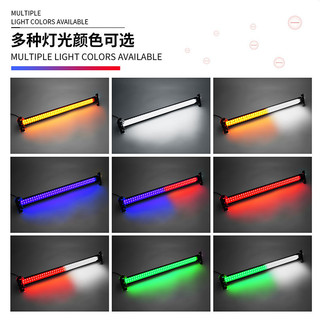 Đèn Cảnh Báo Ô Tô 80LED Phía Trước Phía Sau Lightning Nhấp Nháy Ánh Sáng Dải Dài Mở Mái Đèn Lưới Ánh Sáng