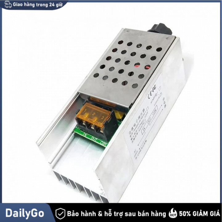 Mô-đun điều tốc động cơ AC 6000W - Đi kèm chiết áp, điều chỉnh tốc độ mượt mà