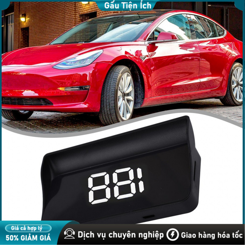 Màn hình hiển thị HUD ô tô - Đo tốc độ GPS chính xác, dữ liệu thời gian thực, tập trung lái xe