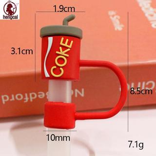 Toppers ống hút silicon có thể tái sử dụng cho Tumblers - Vỏ ống hút thực phẩm ngộ nghĩnh 10mm