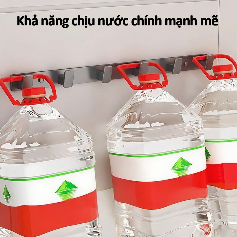Móc Treo Quần Áo Dán Tường Chịu Lực Mạnh Chống Gỉ – Không Khoan, Tặng Kèm Keo Dán Tiện Lợi, Dễ Lắp Đặt