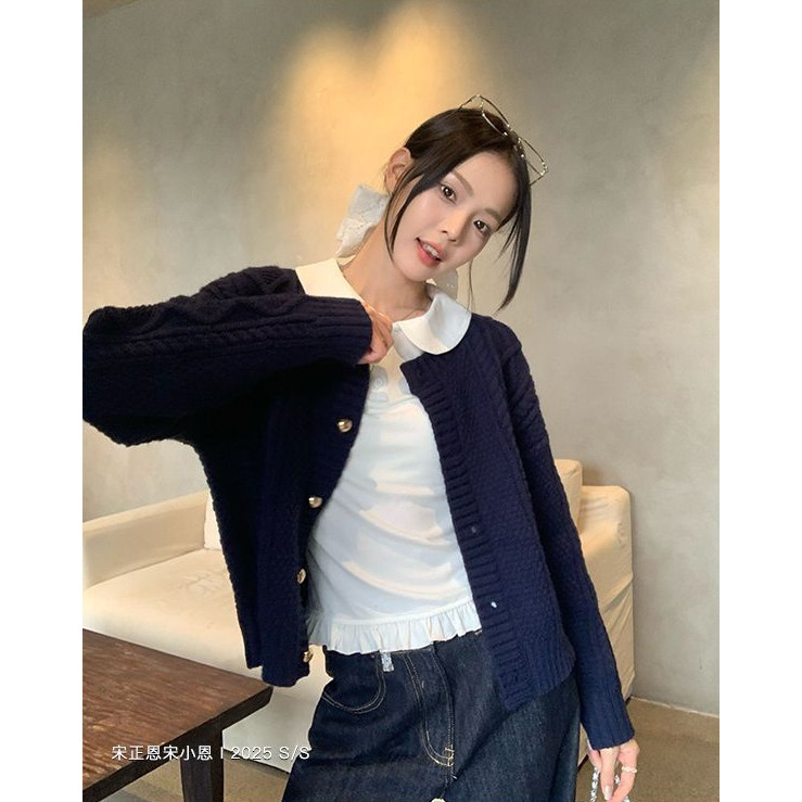 Milyfashion Áo Ren Trắng Bèo Nhún Như Búp Bê, Kiểu Dáng Ngọt Ngào Phong Cách Ballet