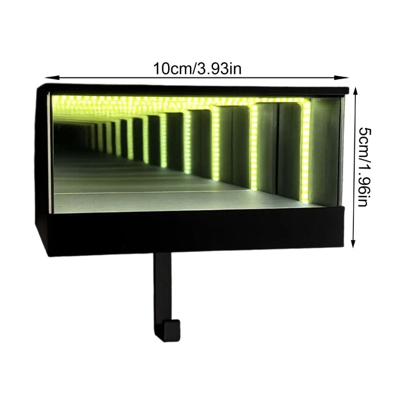 SHI Unconfined Shimmering Garage Key Holder Nhà để xe nhỏ có đèn LED