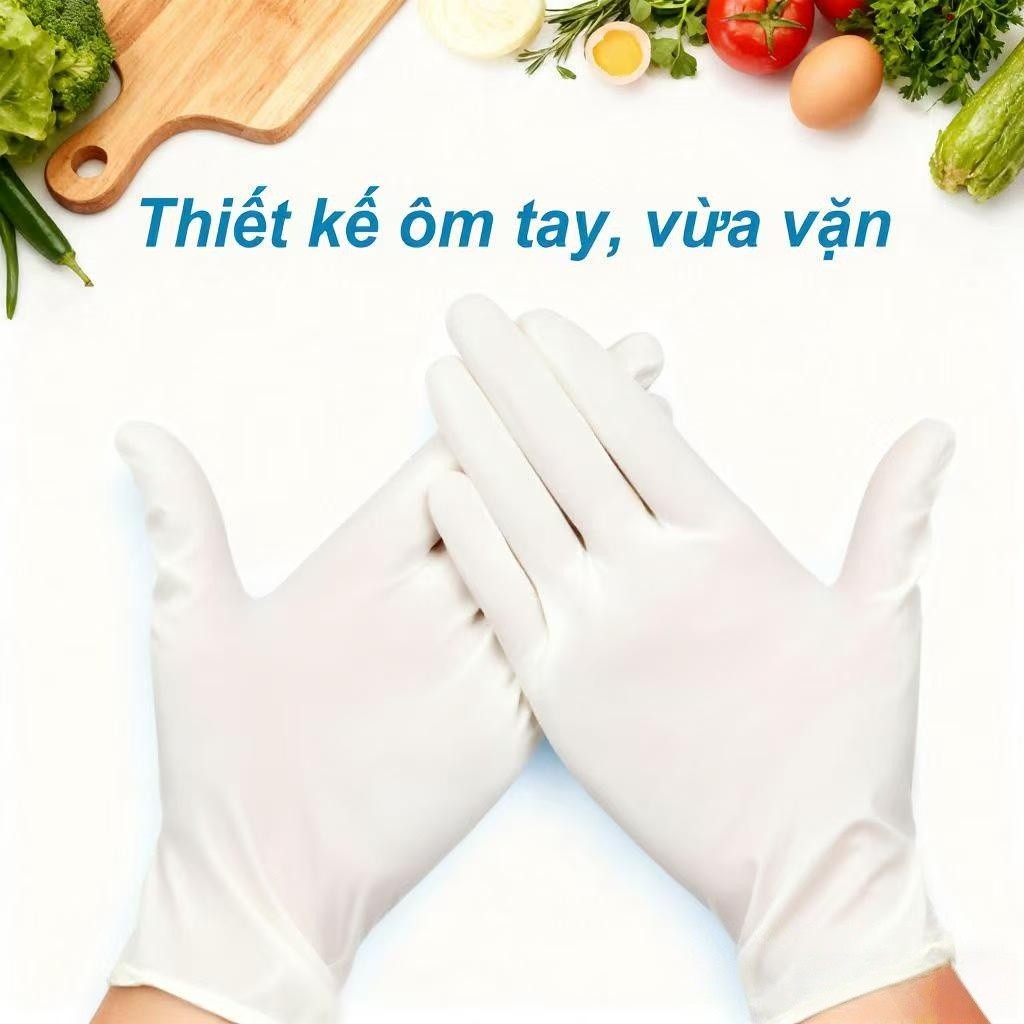 Găng tay nitrile dùng một lần: mềm mại thoải mái, đàn hồi cao bền lâu, bảo hộ cấp cao – an toàn tiện lợi cho gia đình
