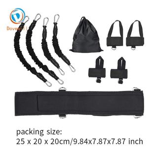 Dây đeo kháng lực Dovewill Boxing Dây tập thể dục 140lbs Dây đeo mắt cá chân Tập thể dục toàn thân