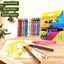 Bút chì vẽ tranh trẻ em có thể giặt được - 6-24 màu phấn dầu cho nghệ thuật Graffiti