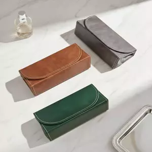 MJnmc Cao Cấp PU Dung Tích Lớn Nam Kính Mắt Chống Xẻng Di Động Kính Hộp Bảo Quản Kính Mắt Hộp Quà Tặng Mới