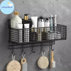 Pufangbliss Treo Tường Dung Tích Cao Treo Lưu Trữ Ra Cho Cửa Hàng Vật Có Dính Baing Khăn Tắm Và Đồ Vệ Sinh Bảo Quản Ra VN