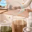 Pufangbliss Trong Suốt Bột Ngũ Cốc Bảo Quản Bình Có Nắp Kín Ngũ Cốc Hộp Bảo Quản Miệng Rộng Kẹo Bánh Quy Bình Trà Nhà Bếp Tổ Chức VN