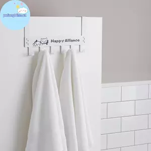 Pufangbliss 6 Móc Khăn Kim Loại Ra Để Treo Trên Cửa Lý Tưởng Nhà Tổ Chức Cho Áo Khoác Và Túi VN