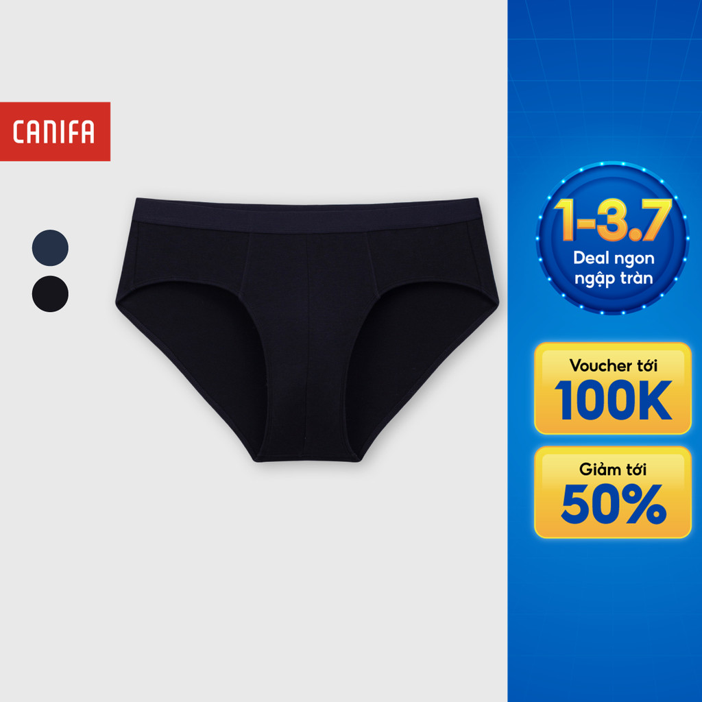 Quần lót tam giác nam CANIFA chất liệu cotton mềm mại thoáng khí 8UP26A004