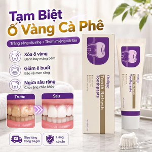 ⚡Kem đánh răng trắng răng xóa ố vàng |Kem đánh răng làm sạch dịu nhẹ thơm miệng |Kem đánh răng ngừa sâu răng giảm ê buốt