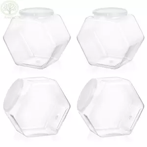 Bình đựng bánh quy kẹo AMBU, Bình đóng gói bằng nhựa, Dung lượng cao di động có nắp đậy Hộp đựng thực phẩm kín Hộp đựng mặt bàn