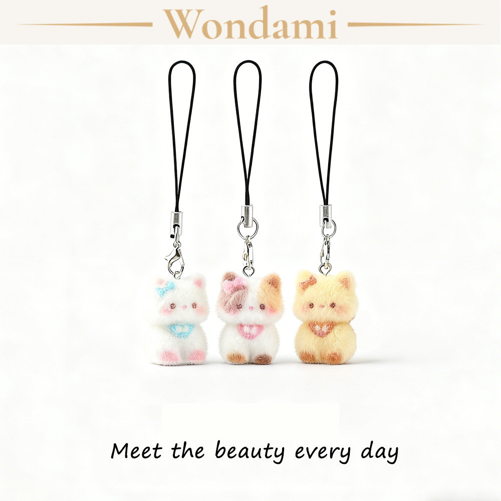 [TẶNG MÓC CÀNG CUA] Móc Khóa Hình Mèo 3D Handmade Nhựa Resin Treo Balo Túi Xách Đáng Yêu