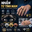 🔥Giá sốc🔥Nhẫn mở từ tính bảo vệ sức khỏe|Nhẫn từ trị liệu sức khỏe sáng bóng|Nhẫn đôi mở đá từ phong cách Âu Mỹ