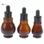 JULYHOT 10 / 20 / 30ml Chai nhỏ giọt thủy tinh màu nâu rỗng có tte cho Massivedeals