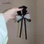 AqToCna Mới Bling Pha Lê Kim Cương Giả Nơ Scrunchies Dây Buộc Tóc Cho Nữ Cô Gái Tóc Streamers Đuôi Ngựa Giá Đỡ Phụ Kiện Tóc AqToCna