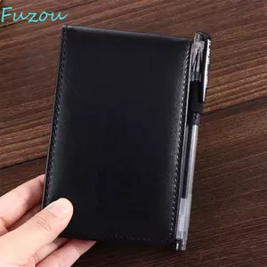 FUJIOU Pocket Planner Văn phòng phẩm Đa chức năng Memo Pads Bao da Retro Nhật ký A7 Notebook