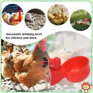 10 / 20 Chiếc Chien Du Cốc Uống Tự Động Uống Chien Ăn Nhựa Gia Cầm Trang Trại Nước Uống Cốc Dễ Dàng Lắp Đặt