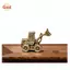 Máy xúc Mini Tru Trang trí trang trí Hình xe kỹ thuật vẽ tay Thủ công cho kệ sách tại nhà Quà tặng sinh nhật cho bé trai [VN]