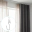 Hộp đựng rèm trần hàng đầu có móc treo S 100 bộ phần cứng rèm với 50 hộp nhựa và 50 hộp treo kim loại