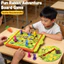 HT3 Rabbit Adventure Board Game Hoạt động để bàn tương tác cho gia đình và trẻ em Tương tác giữa cha mẹ và con cái TH3