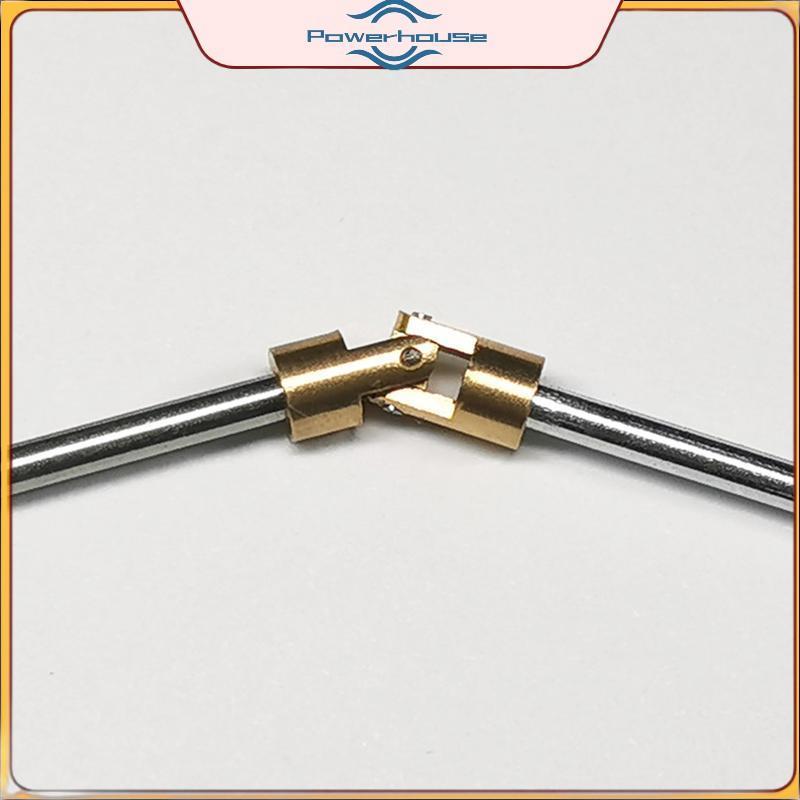 POWER Mini Đa Năng Khớp Nối Đồng Thau Trục 2mm 1mm Hiệu Quả Qua Lỗ Kết Nối Cho Dự Án Tự Động Hóa DIY Bộ Dụng Cụ Khoa Học.