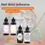 10g Gel Khắc Cho Khuôn Làm Móng Tay UV Gel Pha Lê Keo Trong Suốt 3D Acrylic Khuôn Dụng Cụ Làm Móng Tay Saloon DIY Nail Art Gule