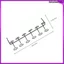 2 Chiếc Vít Lái Xe Người Tổ Chức Nhỏ Dày Pegboard Xưởng Dụng Cụ Treo Tường