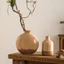 Bình Hoa Cho Phòng Khách Hoa Gốm Luxe Vintage Retro Wabi-Sabi Chậu Hoa Khô Mới Phong Cách Trung Hoa Nhỏ Trang Trí Trang Trí