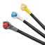 QEARY Halloween Scepter, Trình diễn sân khấu Vai trò Chơi Pharaoh Claw Scepter, Pháp sư Đen Nhựa Vintage Trang phục trẻ em mía Chương trình Giáng sinh