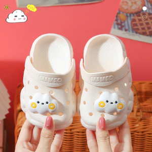 Dép Trẻ Em Mùa Hè Bước Vào Shit Đế Mềm Hoạt Hình Chống Trơn Trượt Bé Trai Bé Gái Đi Biển Trẻ Em Lỗ Giày VGRT