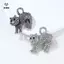 Kitty Trâm 1 Cái Unisex Mèo Chân Động Vật Vui Vẻ Huy Hiệu Trang Sức Cho Phụ Kiện Thời Trang [Mina]