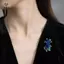 Trâm cài Koi sang trọng Phong cách Trung Quốc tinh tế Trâm cài cá vàng dành cho nữ Cô gái Phụ kiện quần áo Corsage sáng bóng đa năng Quà tặng [Mina]