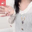 Phong cách kỳ nghỉ bãi biển mùa hè, thời trang hạt cá nhỏ, vòng cổ thiết kế thích hợp