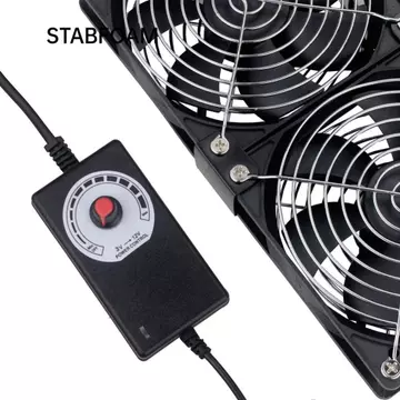 Quạt xả đa chức năng STABFOAM, Quạt thông gió làm mát hiệu quả cao lưu thông không khí, chất lượng với bộ điều khiển tốc độ Bộ thu Modem quạt làm mát ống xả