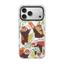 Ốp điện thoại gấu trúc đỏ từ tính cho iPhone 17 Pro Max 16 15 14 13 17Air 16Plus Vỏ cứng trong suốt Vỏ bảo vệ chống sốc