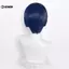 KUZHEN Genshin Tác Động Cosplay Scaramouche Tóc Giả Xanh Tóc Giả Cosplay Anime Tóc Giả Halloween Tóc Giả HOT