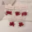 20 Chiếc Kẹp Tóc Mini Màu Đỏ Vuốt Tóc Hình Học Trái Tim Hoa Kẹp Nhỏ Kẹp Tóc Nổ Vỡ Kẹp Tóc Nữ Bé Gái Phụ Kiện Tóc [Mina]