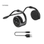 < CarFashion > Tai nghe không dây A23 Giảm tiếng ồn âm thanh HiFi Di động tương thích Bluetooth 50 móc tai Tai nghe chạy bộ cho thể thao