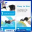 Dành Cho Bơm Hơi Bơm Hơi Điện Với 3 Đầu Phun, Máy Bơm Bơm Hơi Nệm Không Khí Cho Giường Cắm Trại Ngoài Trời US Cắm