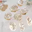 Ziyulinyuk Vintage Tem In Đầu Hoa Dòng Sáp Con Dấu Đầu Tem Niêm Phong Sáp DIY Thêu Sò Thẻ Phong Bì Lời Mời Trang Trí VN