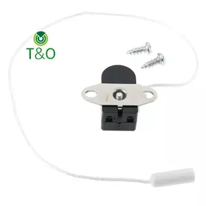 1 Cái Công Tắc Dây Kéo 2A 250V Chất Lượng Cao Mở Đơn Kéo Dây Điều Khiển [Mới]