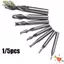NOTE1 1 / 5 Chiếc CNC Thẳng Shank Steel 1-12mm Máy Dụng Cụ 2 Đầu Sáo Phay Cắt