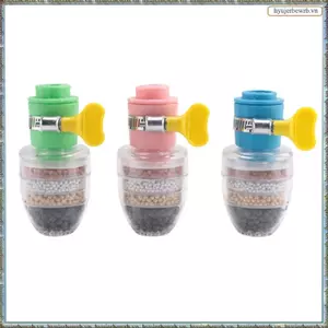Bộ 3 Máy Lọc Nước Vòi Nhà Bếp Kèm Lõi Lọc Fluoride, Bộ Lọc Nước Gắn Vòi Tiện Lợi