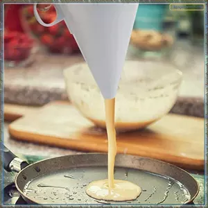 Dụng Cụ Trang Trí Bánh Kem Hộp Đựng Bánh Pancake Nhỏ Giọt Làm Bánh Phễu Trang Trí Bánh Phễu Dễ Sử Dụng