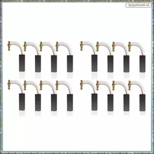 16 Chiếc Bàn Chải Carbon Máy Giặt 154740 Bàn chải carbon Động cơ Bàn chải carbon Bộ phận thay thế cho máy giặt